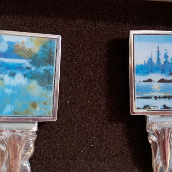 Six Cdn. Souvenir Spoons, Robert Genn, Cdn. Artist - Picture 4 of 6